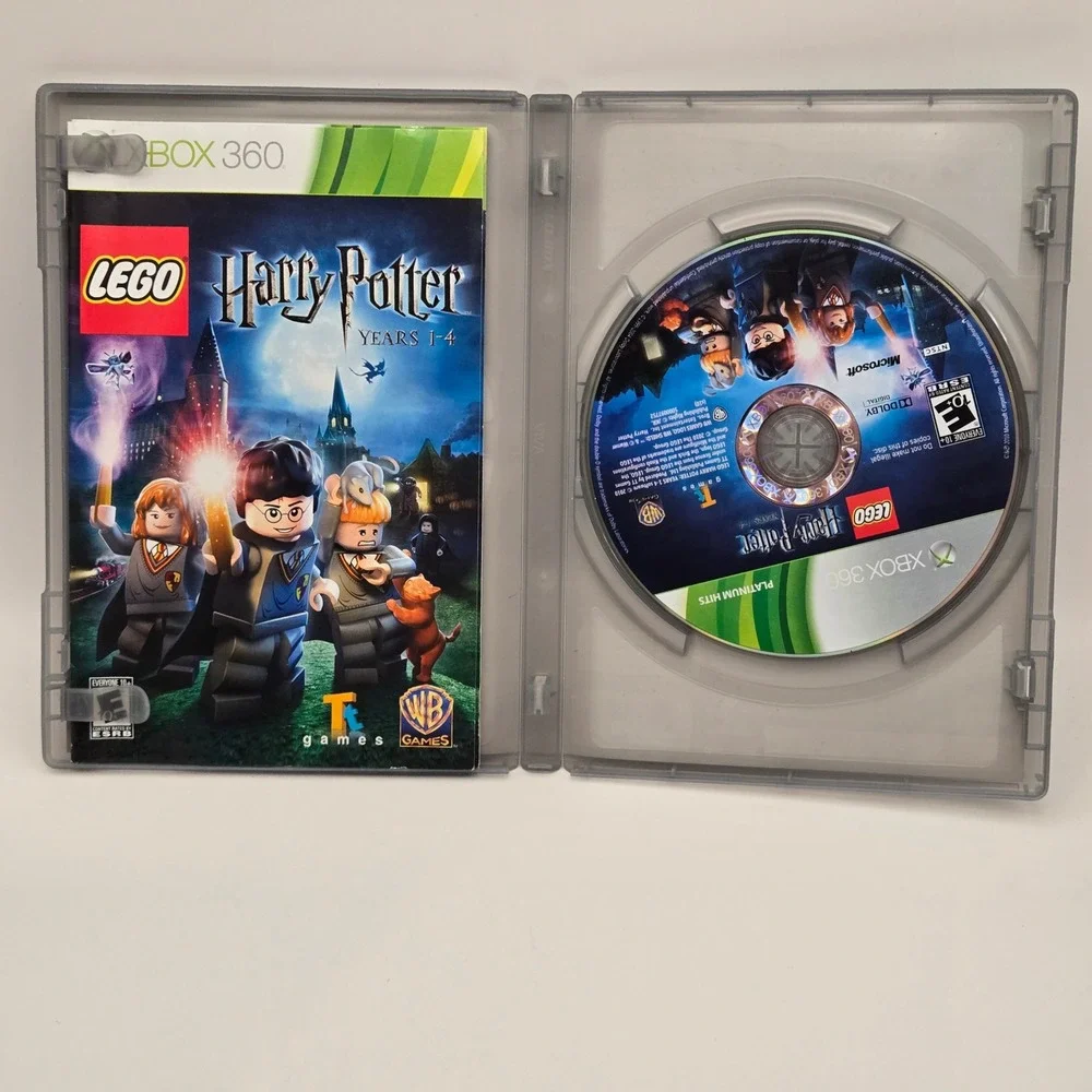 LEGO Harry Potter Years 1-4‎ Xbox 360 Video Game Platinum Hits Edition NTSC 2891